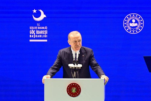 Cumhurbaşkanımız Sayın Recep Tayyip Erdoğan’ın Teşrifleriyle Türkiye Yüzyılı’nda Türkiye'nin Göç Yönetimi Modeli Programı Düzenlendi